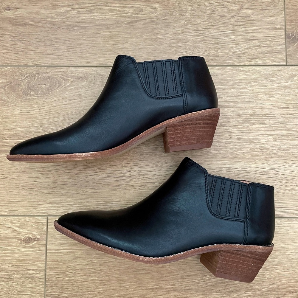 NEW Madewell Myles Ankle leather boots Size 5.5